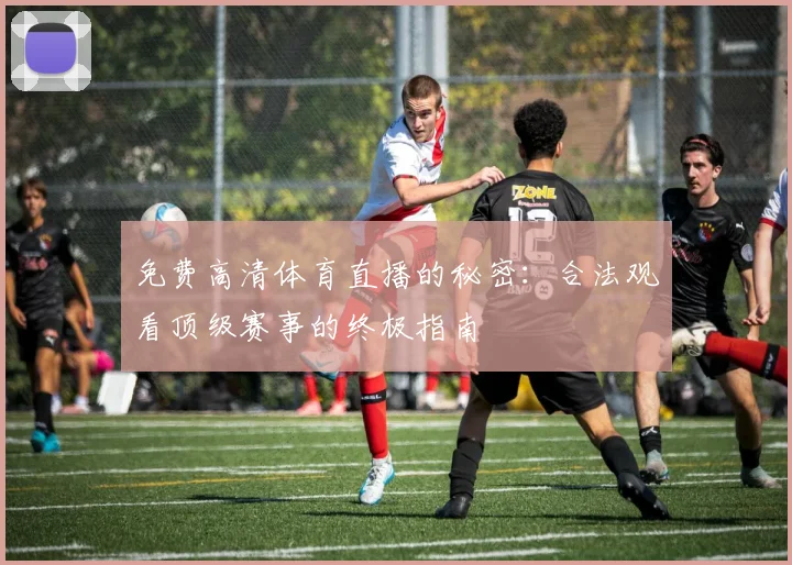 免费高清体育直播的秘密:合法观看顶级赛事的终极指南
